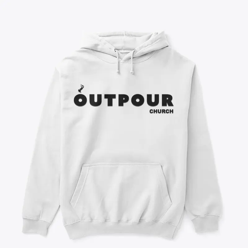 OPC CLASSIC WHITE HOODIE BLK